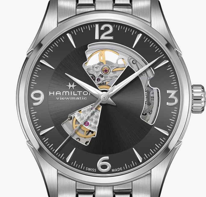 cadran montre hamilton Open Heart